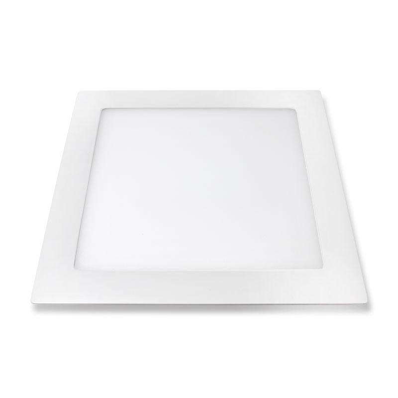 Panel LED cuadrado; Down Lighting, BLANCO FRÍO 18W