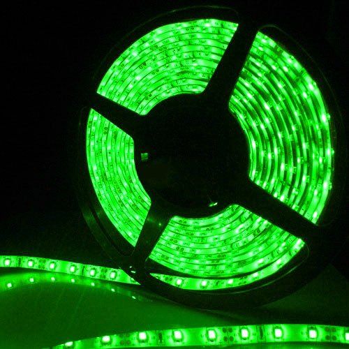 Tira de 600 LED SMD 3528, IP33, 5M, Verde