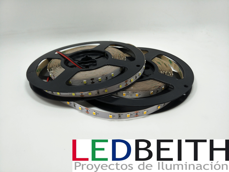 Tira LED SMD2835, DC12V, 5m (60Led/m) - IP33