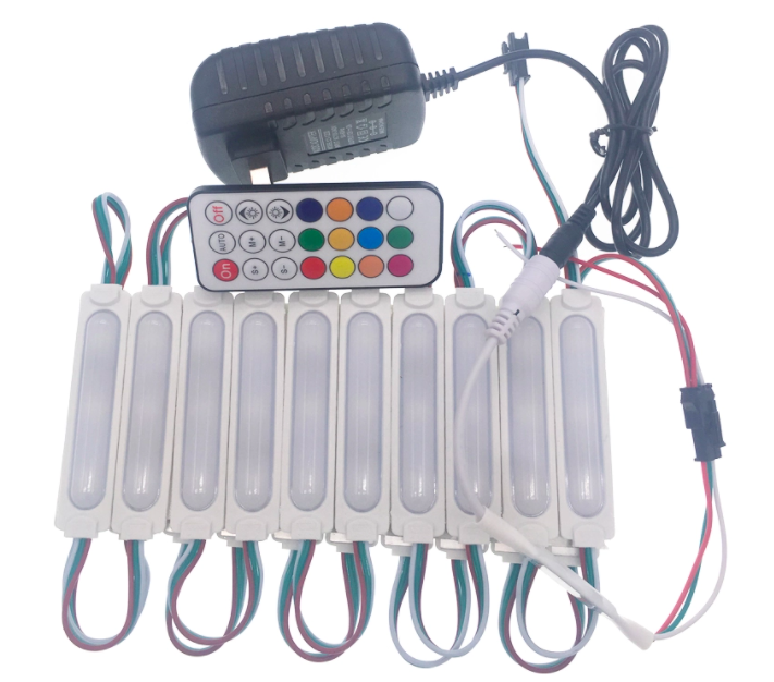 Kit de luces LED 5050 RGB de color para exteriores