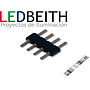 Conector Macho / Macho para tiras LED RGB (4 Pin)